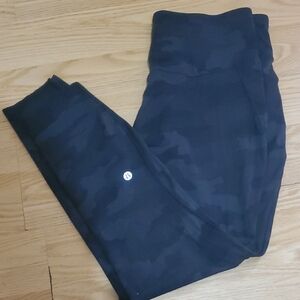 lululemon athletica Black Camouflage Leggings